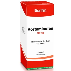 Acetaminofen 500 Mg Genfar
