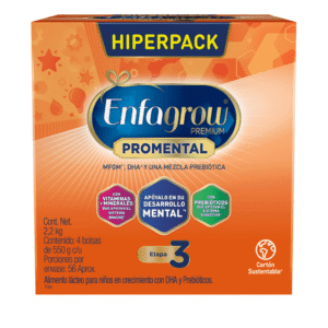 Formula De Crecimiento Enfagrow Premium Promental Natural Etapa 3